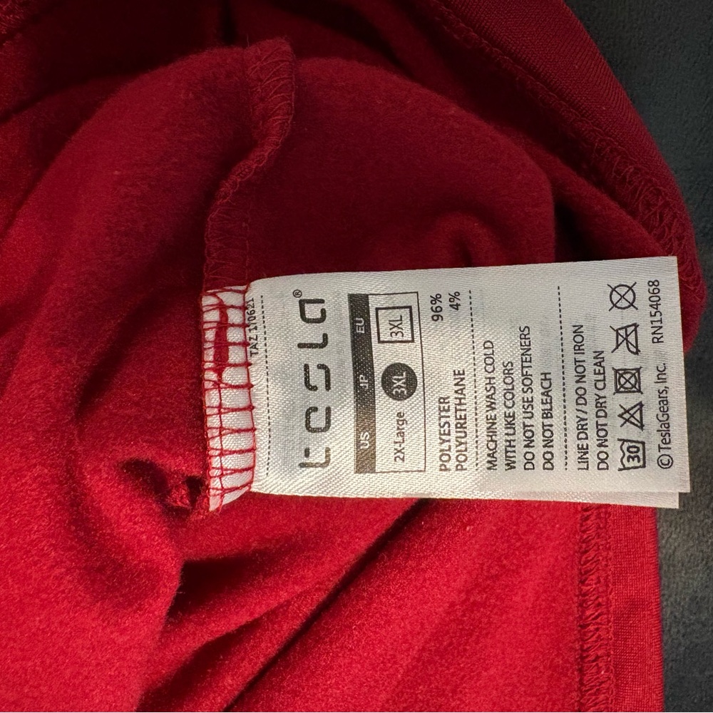 Tesla Red Pullover - image 3